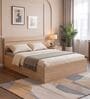 Modern Queen Bed in Grey Finish With Storage Modern Queen Bed in Grey Finish With Storage