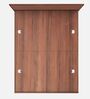 Modera Queen Bed in Planked Walnut Finish Modera Queen Bed in Planked Walnut Finish
