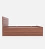 Modera Queen Bed in Planked Walnut Finish Modera Queen Bed in Planked Walnut Finish
