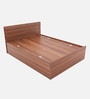 Modera Queen Bed in Planked Walnut Finish Modera Queen Bed in Planked Walnut Finish