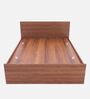 Modera Queen Bed in Planked Walnut Finish Modera Queen Bed in Planked Walnut Finish