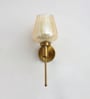Modern  Gold Tulip Glass Wall Sconce