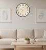 Black Metallic Modern Wall Clock (12.75 Inch)