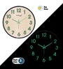 Black Metallic Modern Wall Clock (12.75 Inch)