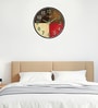 Black Metallic Modern Wall Clock (12.75 Inch)