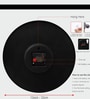 Black Modern Wall Clock With 3D Radium Numbers (12.75 Inch)