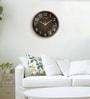 Copper Modern Wall Clock With 3D Radium Numbers (12.75 Inch)