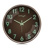 Copper Modern Wall Clock With 3D Radium Numbers (12.75 Inch)