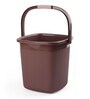 Modern 18 Ltrs Brown 3 Pc Polypropylene Bucket Set