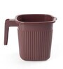 Modern 18 Ltrs Brown 3 Pc Polypropylene Bucket Set