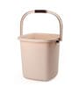 Modern 25 Ltrs Ivory 3 Pc Polypropylene Bucket Set