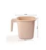 Modern 25 Ltrs Ivory 3 Pc Polypropylene Bucket Set