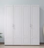 Spacewood Laurel Modern 4 Door Wardrobe in Grey Finish