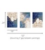 Visual Wiliness Multicolour Canvas Framed Art Panels Set of 3