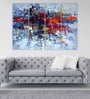 Verbal Tip Red Wood Framed Abstract Art Panel