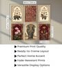 Royal Elephant Wall Art Framed Set of 6