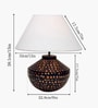 Modern Accent Table Lamp Warm Bronze