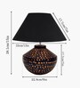 Modern Accent Table Lamp Warm Bronze