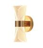 Modern Acrylic LED Wall Light with Golden Base