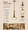 Modern Amber Pendant Light