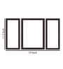 Modern Art MDF Set of 3 Wall Art Panel