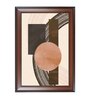 Modern Art Multicolour MDF Framed Wall Painting