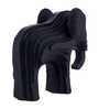 Modern Artefacts Black Elephant Figurine Showpiece