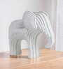 Modern Artefacts White Elephant Figurine Showpiece