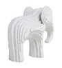 Modern Artefacts White Elephant Figurine Showpiece