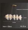 Modern Artistic Glass Linear Chandelier