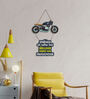 Modern Artworks Multicolour Engineered Wood Wall Hanging Quotes