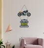 Modern Artworks Multicolour Engineered Wood Wall Hanging Quotes