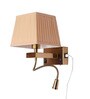 Modern Bedside Reading LED Wall Sconce with USB Charger