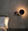 Modern Bedside Wall Light with Reading Spotlight & Ambient Back Glow