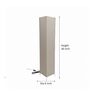 Modern Beige Cylinder Floor Lamp   Stylish Lighting for Living Room & Bedroom