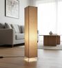 Modern Beige Cylinder Floor Lamp   Stylish Lighting for Living Room & Bedroom