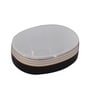 Modern Black & White Ceramic Set of 4 Bath Accessories Set 