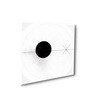 Modern Black and White Circles Set of 2 Canvas Wall Painting Stretch Canvas Frame