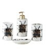 Modern Black Ceramic (Set of 4) Bath Set