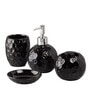 Modern Black Ceramic (Set of 4) Bath Set