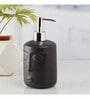 Modern Black Ceramic Soap Dispenser