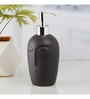 Modern Black Ceramic Soap Dispenser