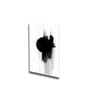Black Circle on Abstract Canvas Wall Painting Stretch Canvas Frame