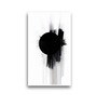 Black Circle on Abstract Canvas Wall Painting Stretch Canvas Frame