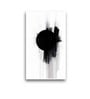 Black Circle on Abstract Canvas Wall Painting Stretch Canvas Frame