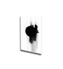 Black Circle on Abstract Canvas Wall Painting Stretch Canvas Frame