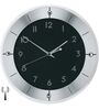 Modern Black Glass Wall Clock
