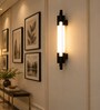 Modern Black Vertical LED Wall Light