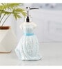 Modern Blue Ceramic Soap Dispenser