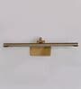 Modern Brass LED Picture Light Sleek